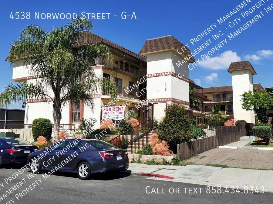 Townhouse for rent at 4538 Norwood St #G-A, San Diego, CA 92115