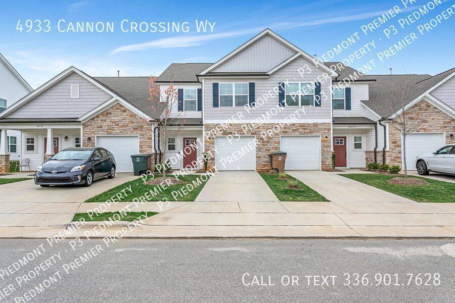 Townhouse for rent at 4933 Cannon Crossing Way, Greensboro, NC 27410