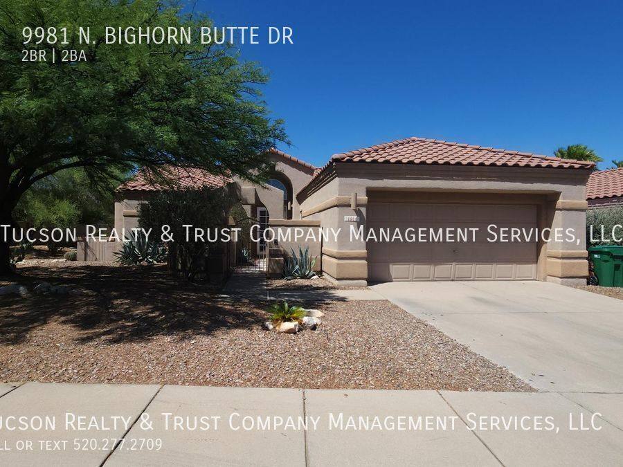 House for rent at 9981 N Bighorn Butte Dr, Tucson, AZ 85737