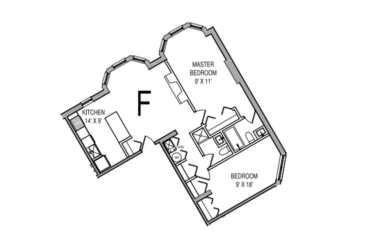 Apartment for rent at 3264 N Clark, Chicago, IL 60657