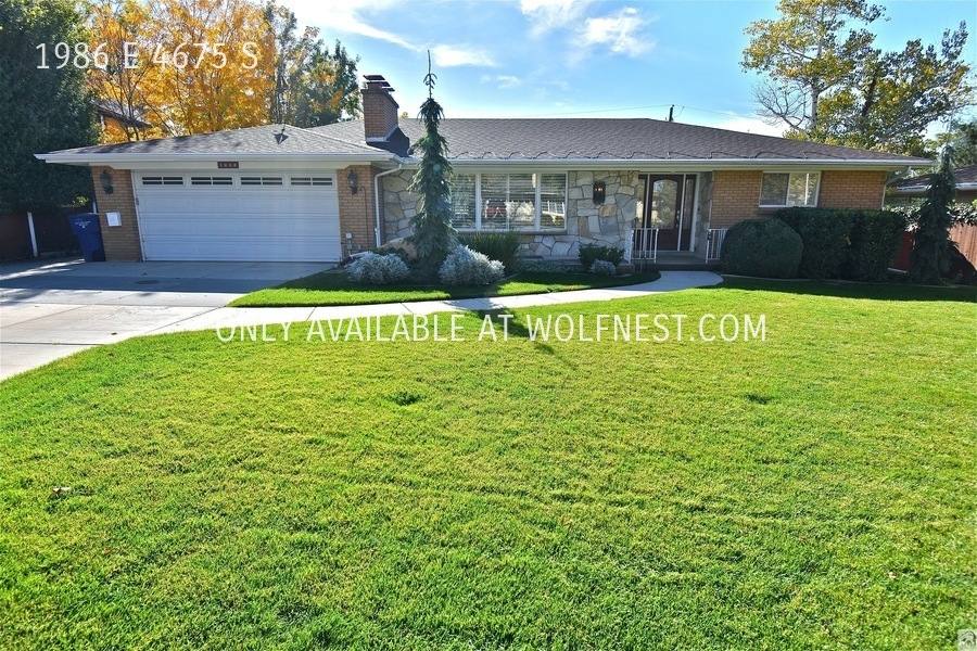 House for rent at 1986 E 4675 S, Salt Lake City, UT 84117