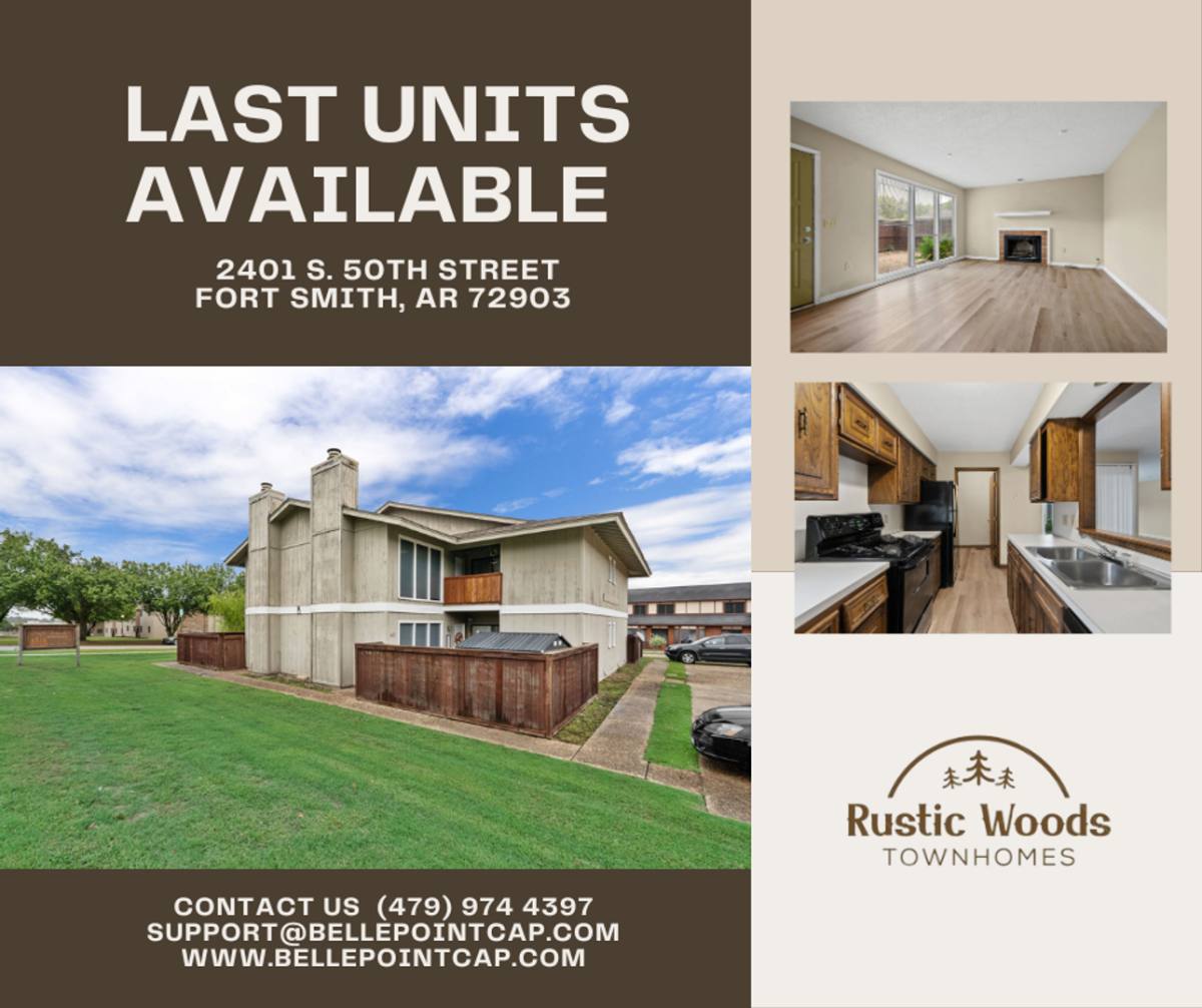 Townhouse for rent at 2401 S 50th St, Fort Smith, AR 72903
