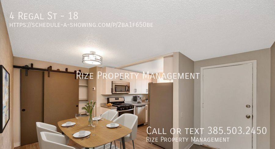 Apartment for rent at 4 Regal St, Salt Lake City, UT 84107