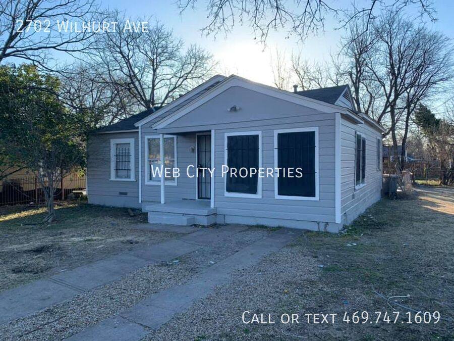 House for rent at 2702 Wilhurt Ave, Dallas, TX 75216