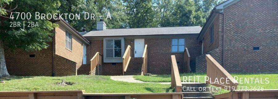 Apartment for rent at 4700 Brockton Dr #A, Raleigh, NC 27604