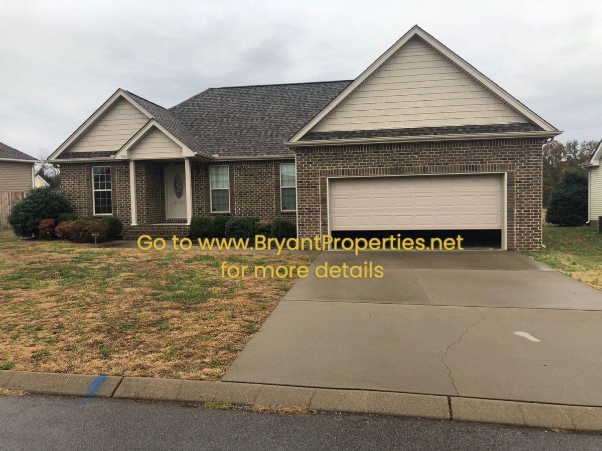 House for rent at 130 Elena Lane, Pleasant View, TN 37146