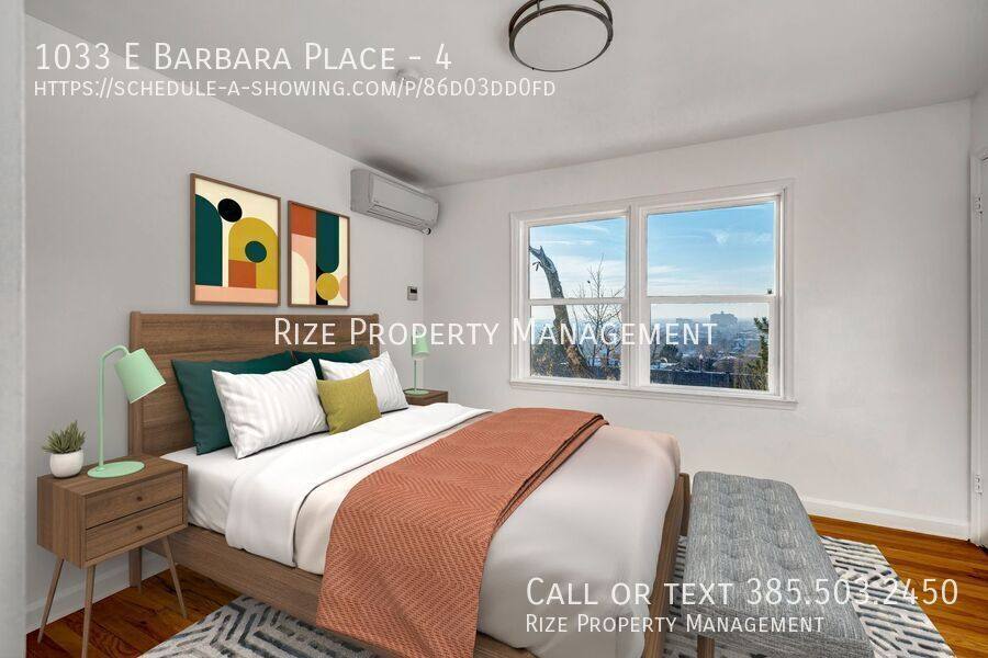 Apartment for rent at 1033 E Barbara Place #4, Salt Lake City, UT 84102