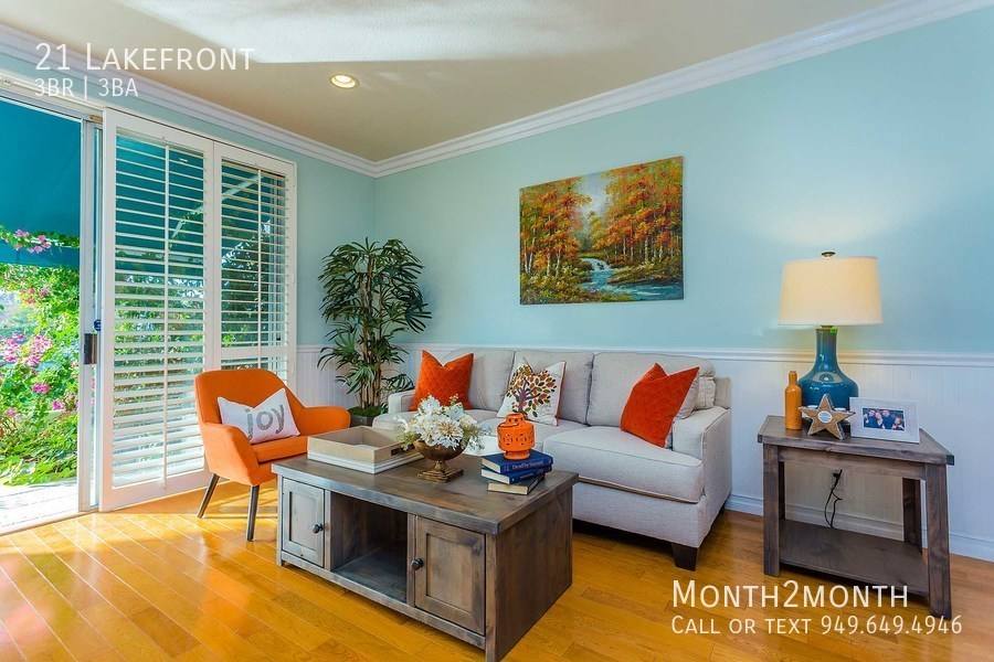 Townhouse for rent at 21 Lakefront, Irvine, CA 92604