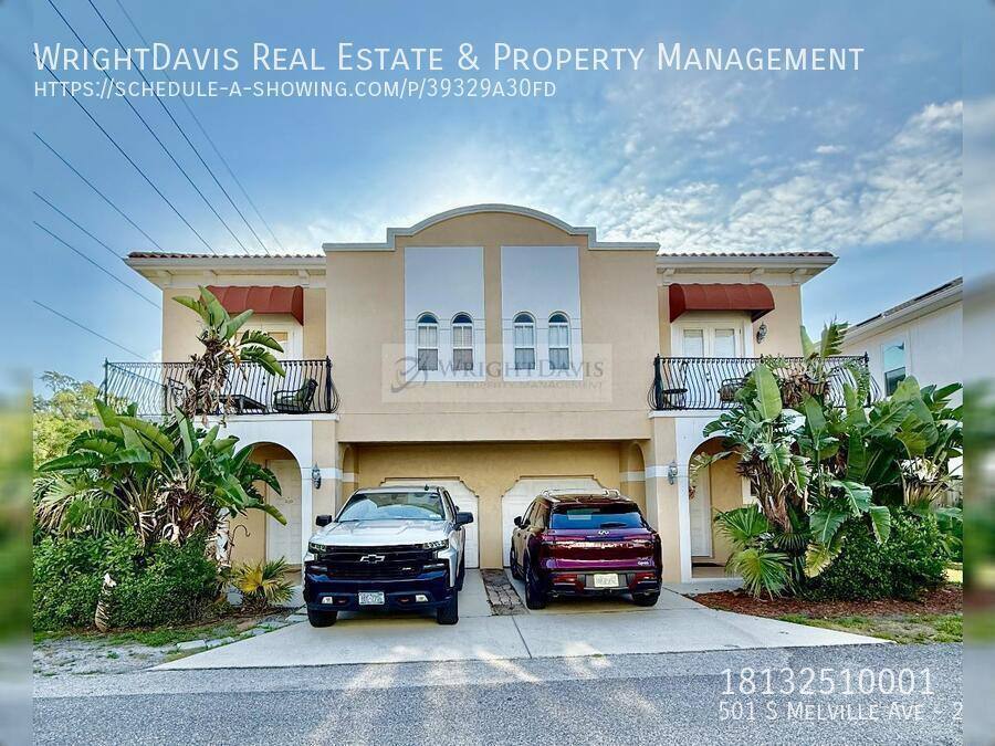 Townhouse for rent at 501 S Melville Ave #2, Tampa, FL 33606
