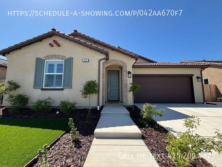 House for rent at 492 S Windemere Way, Madera, CA 93636