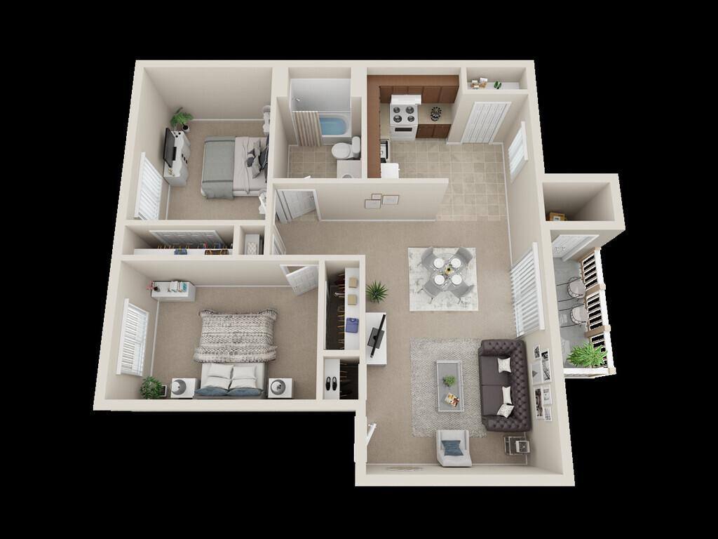 Apartment for rent at 2730 Townway Rd, Danville, IL 61832