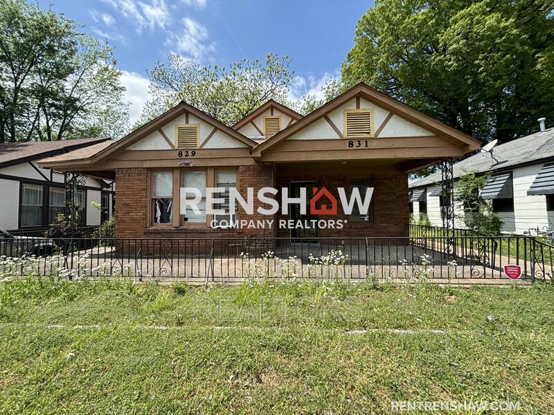 House for rent at 831 Maury St, Memphis, TN 38107