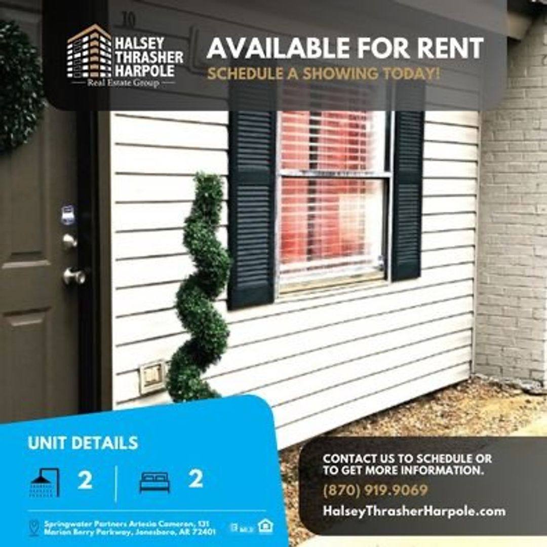 Apartment for rent at 131 Marion Berry Parkway, Jonesboro, AR 72401