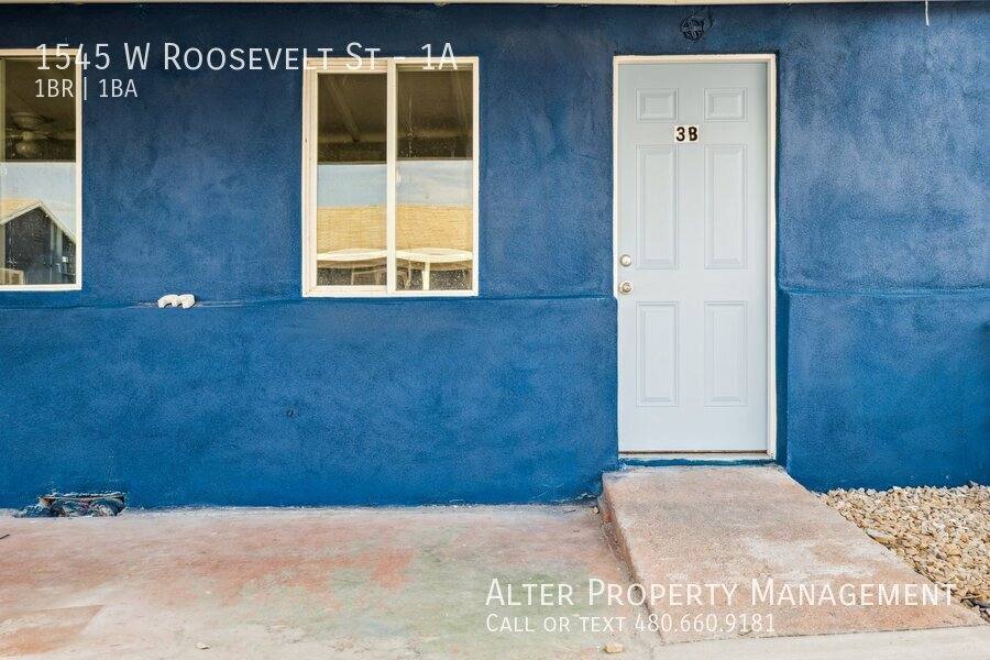 Apartment for rent at 1545 W Roosevelt St #1A, Phoenix, AZ 85007