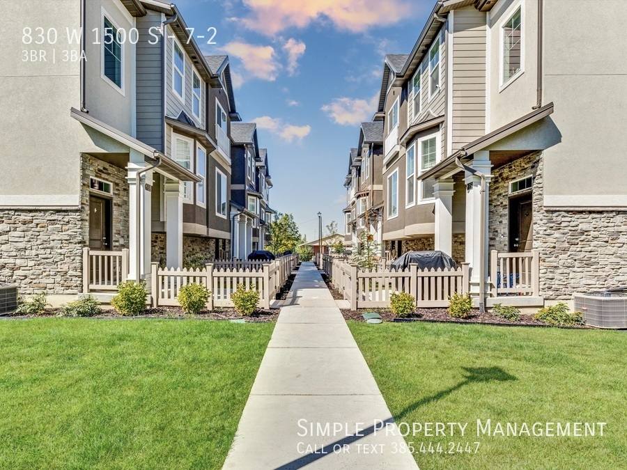 Townhouse for rent at 830 W 1500 S #7-2, Woods Cross, UT 84087