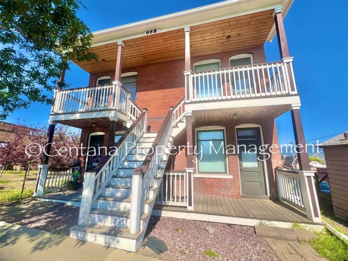 Apartment for rent at 668 S Montana, Butte, MT 59701
