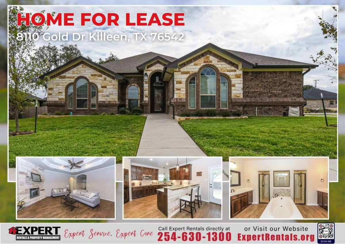 House for rent at 8110 Gold Dr, Killeen, TX 76542