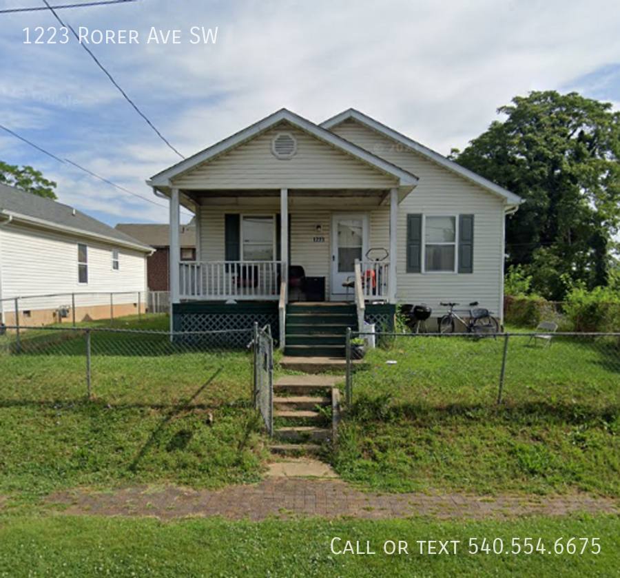 House for rent at 1223 Rorer Ave SW, Roanoke, VA 24016