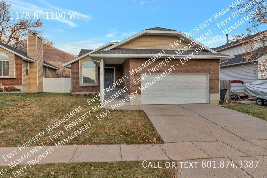 House for rent at 1178 N 1100 W, Farmington, UT 84025