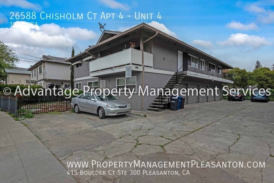 Apartment for rent at 26588 Chisholm Court #4, Hayward, CA 94544