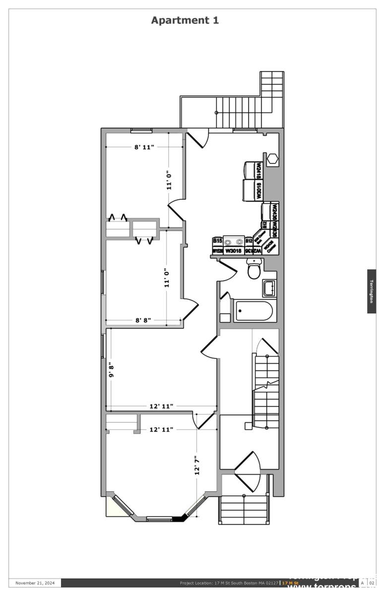 House for rent at 17 M St, South Boston, MA 02127