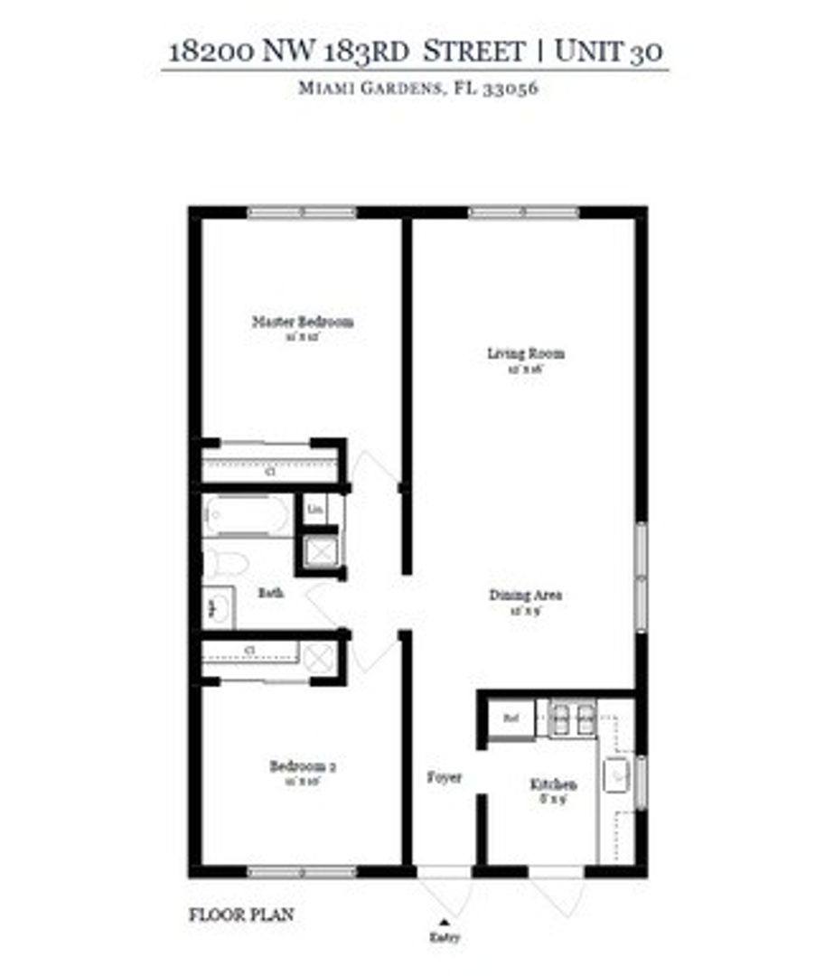Apartment for rent at 18200 NW 20th Ave, Miami Gardens, FL 33056