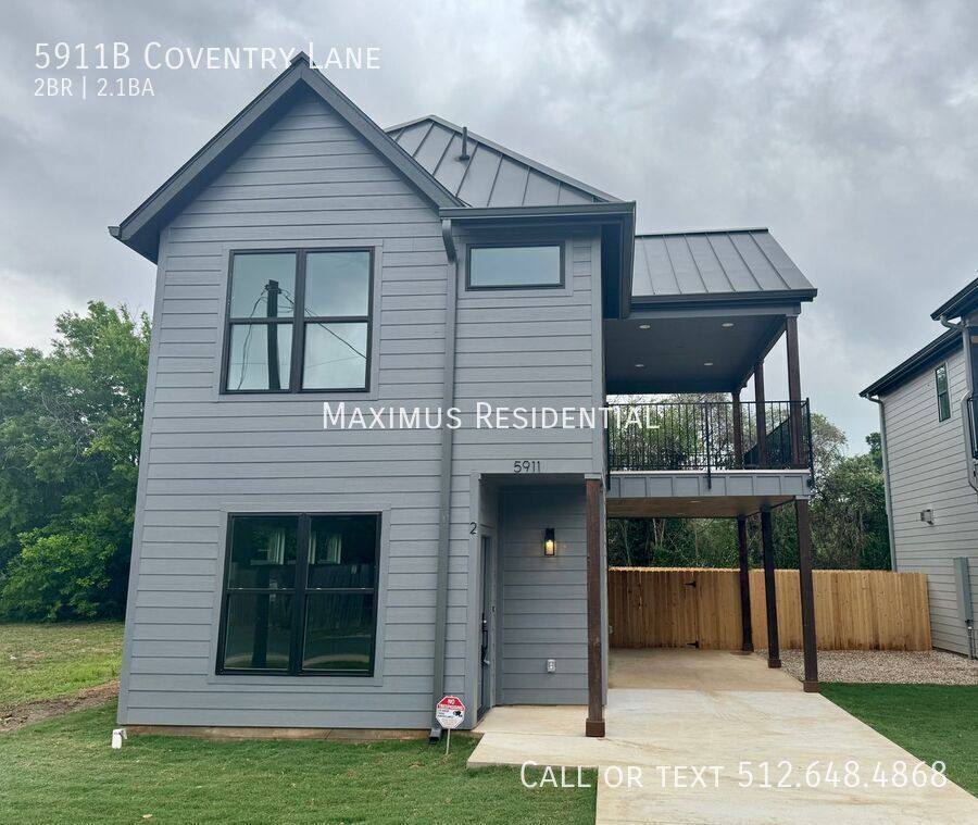 House for rent at 5911B Coventry Lane, Austin, TX 78723