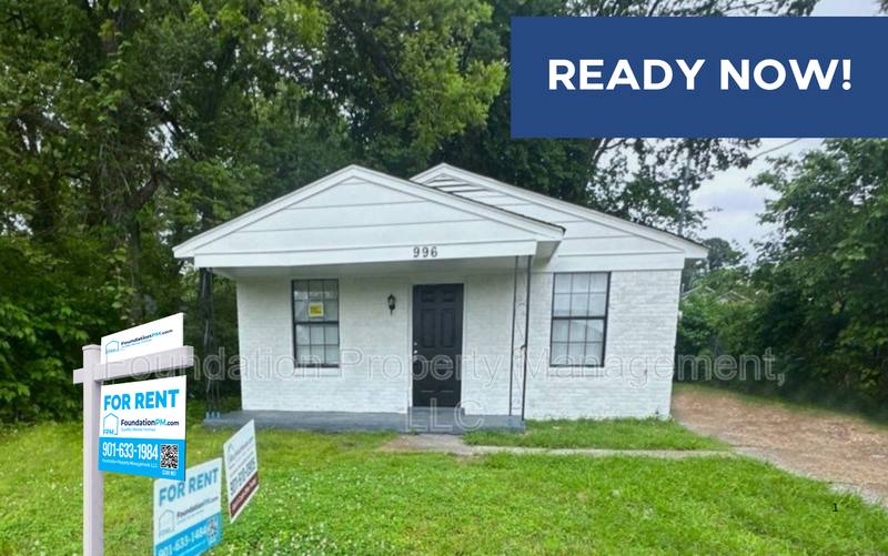 House for rent at 996 N Claybrook St, Memphis, TN 38107