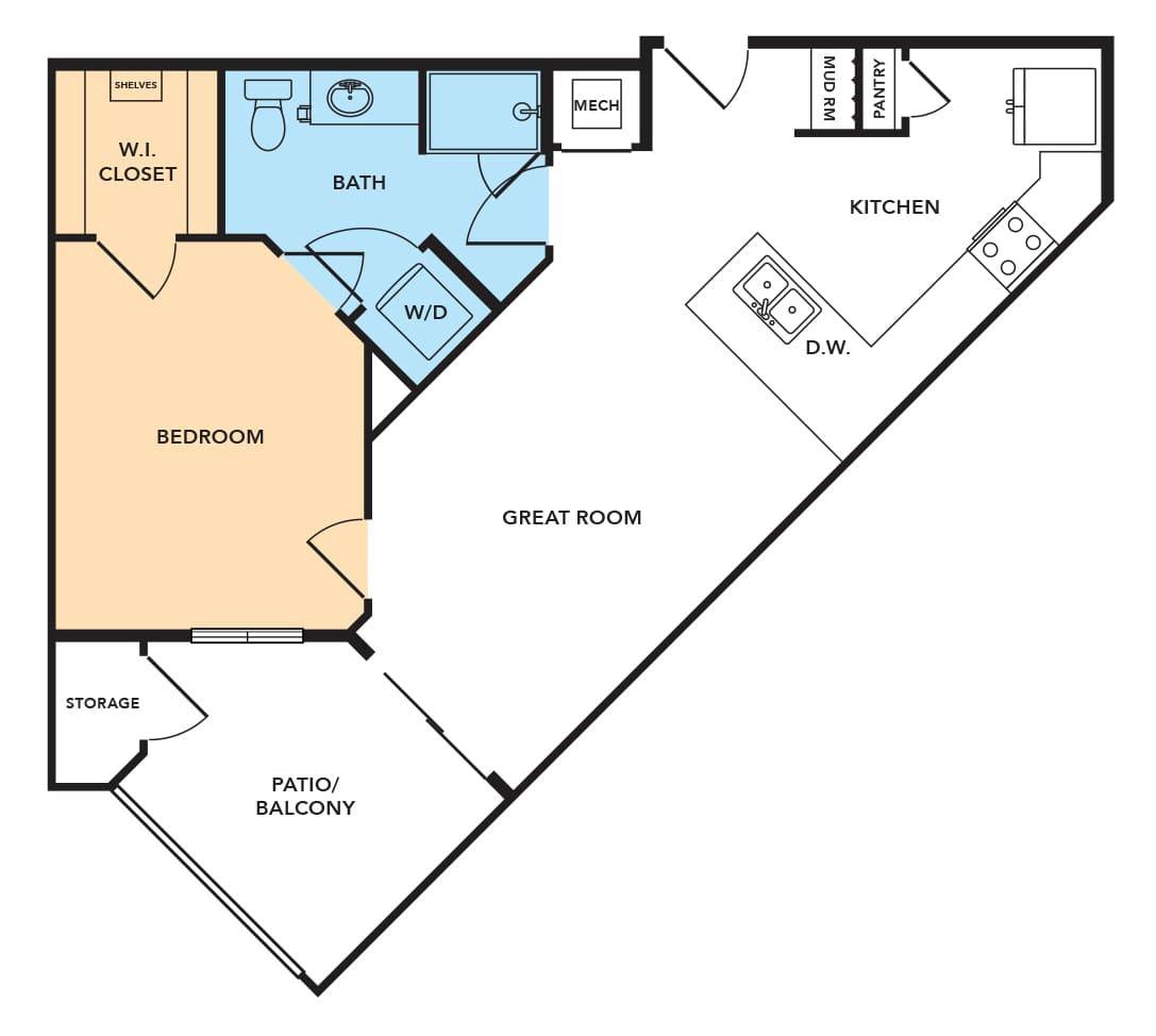 Apartment for rent at 5401 Jain Lane #B5-40, Austin, TX 78721