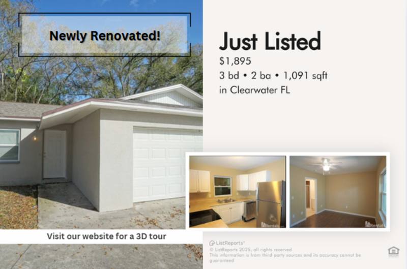 Apartment for rent at 15657 Waverly St #3, Clearwater, FL 33760