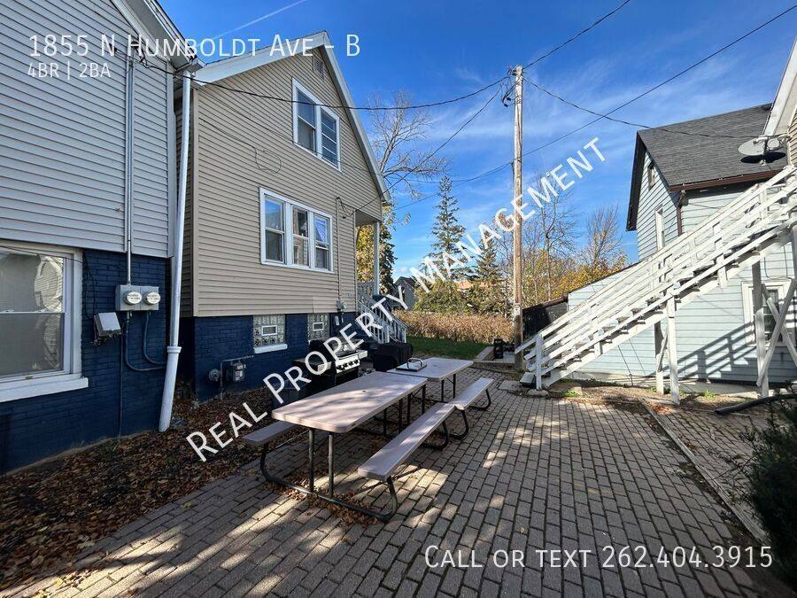 Apartment for rent at 1855 N Humboldt Ave #B, Milwaukee, WI 53202