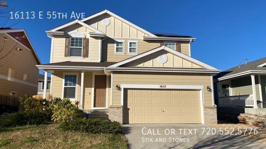 House for rent at 16113 E 55th Ave, Denver, CO 80239
