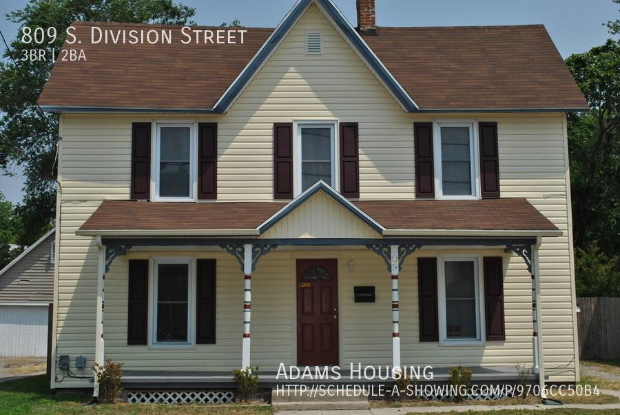 House for rent at 809 S Division St, Salisbury, MD 21804