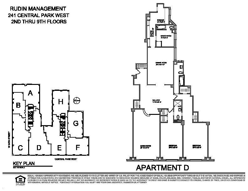Apartment for rent at 241 Central Park W, New York, NY 10024