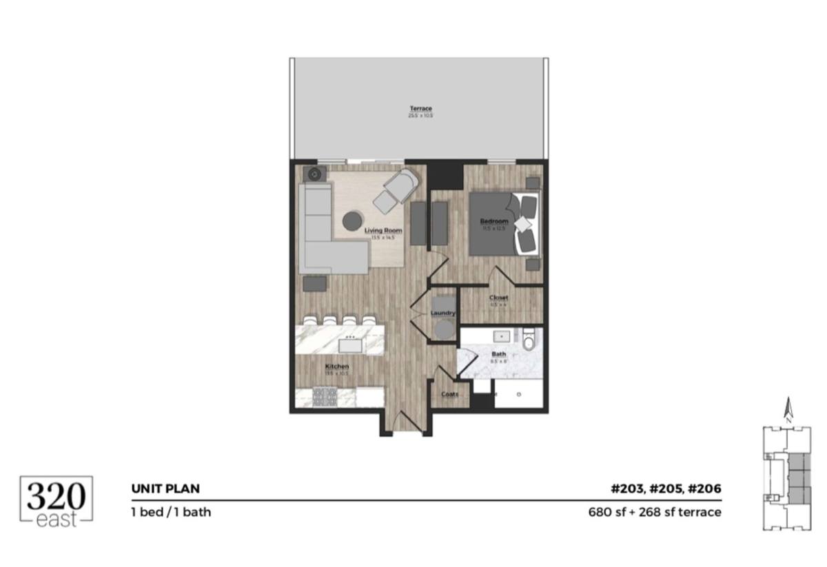 Apartment for rent at 320 E College Ave, Appleton, WI 54911