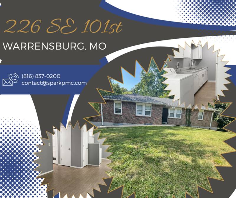 House for rent at 226 SE 101st Rd #1, Warrensburg, MO 64093