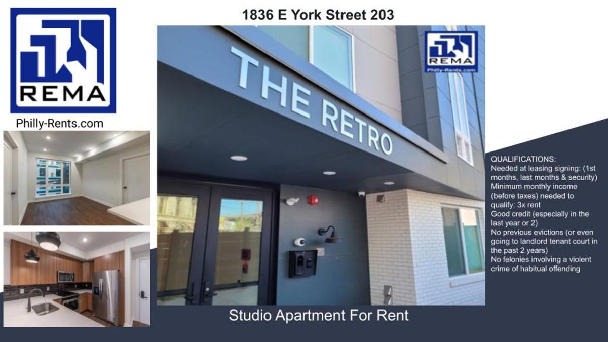 Apartment for rent at 1836 E York St, Philadelphia, PA 19125