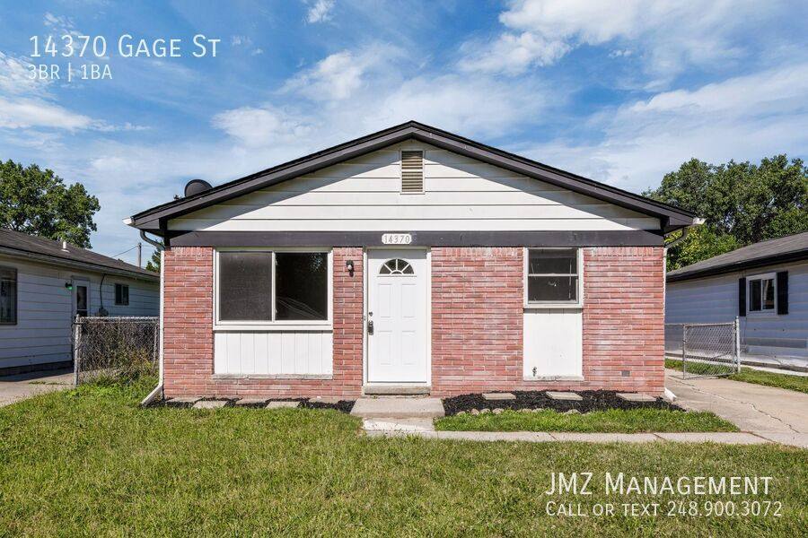 House for rent at 14370 Gage St, Taylor, MI 48180
