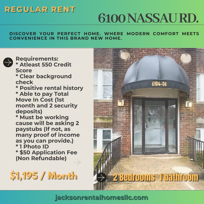 Apartment for rent at 6100 Nassau Rd, Philadelphia, PA 19151