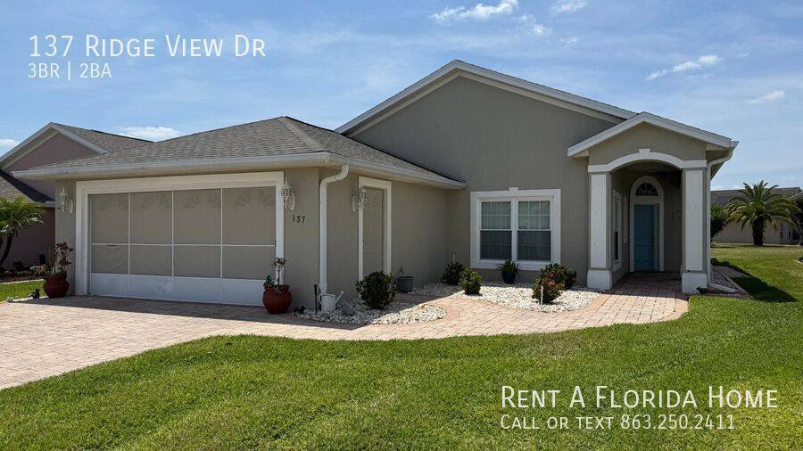 House for rent at 137 Ridge View Dr, Davenport, FL 33837