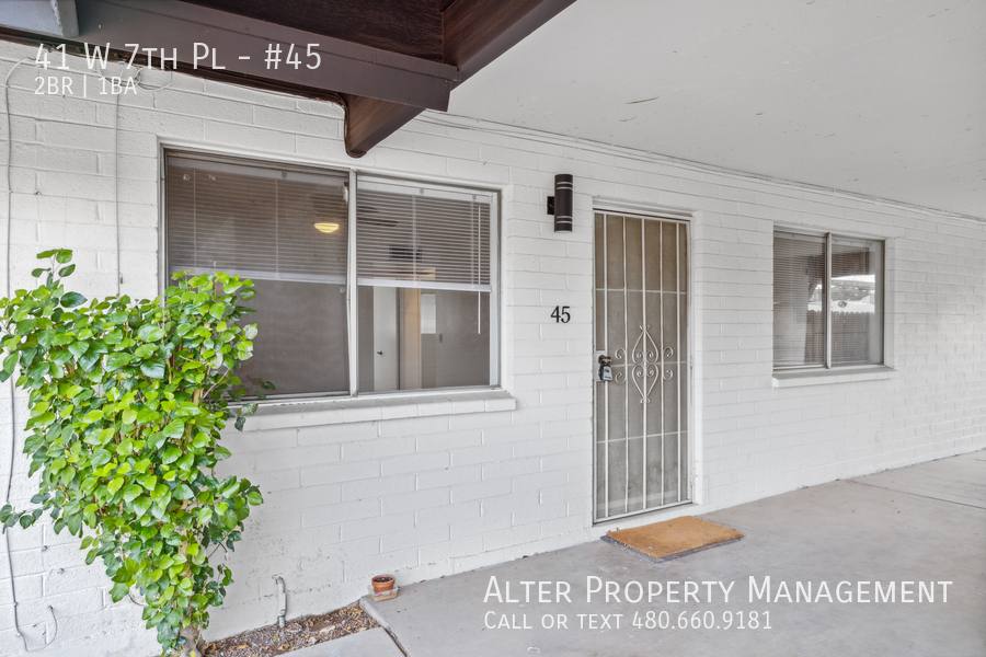 Apartment for rent at 41 W 7th Place #45, Mesa, AZ 85201