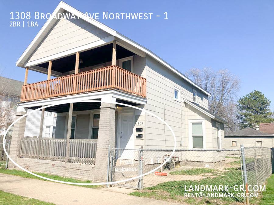 Apartment for rent at 1308 Broadway Ave NW #1, Grand Rapids, MI 49504