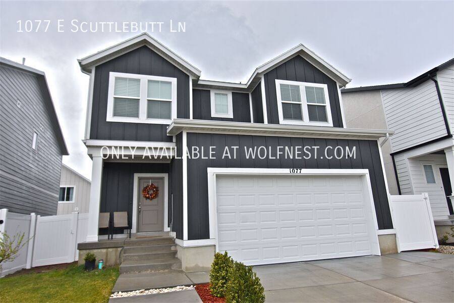 House for rent at 1077 E Scuttlebutt Lane, Saratoga Springs, UT 84045