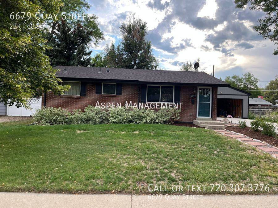 House for rent at 6679 Quay St, Arvada, CO 80003