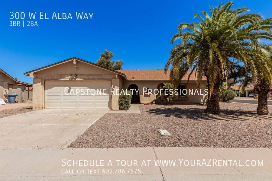 House for rent at 300 W El Alba Way, Chandler, AZ 85225