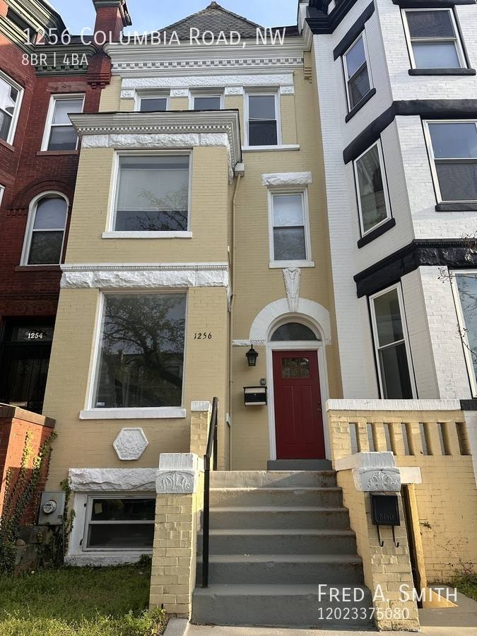 Townhouse for rent at 1256 Columbia Road, NW, Washington, DC 20009