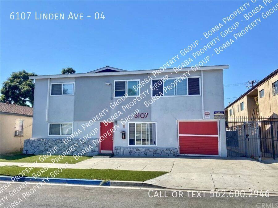 Apartment for rent at 6107 Linden Ave #4, Long Beach, CA 90805