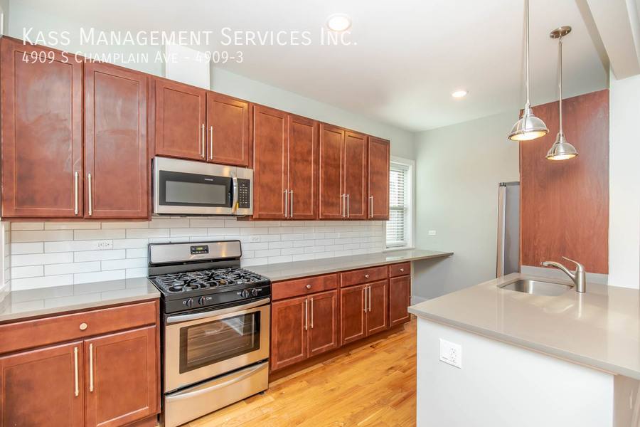 Apartment for rent at 4909 S Champlain Ave #3, Chicago, IL 60615