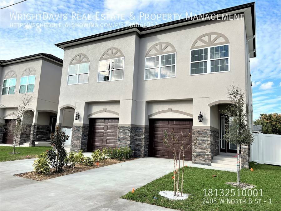 Townhouse for rent at 2405 W N B St #1, Tampa, FL 33609