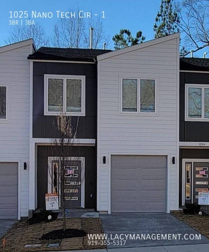 Condo for rent at 1025 Nano Tech Circle #1, Durham, NC 27704